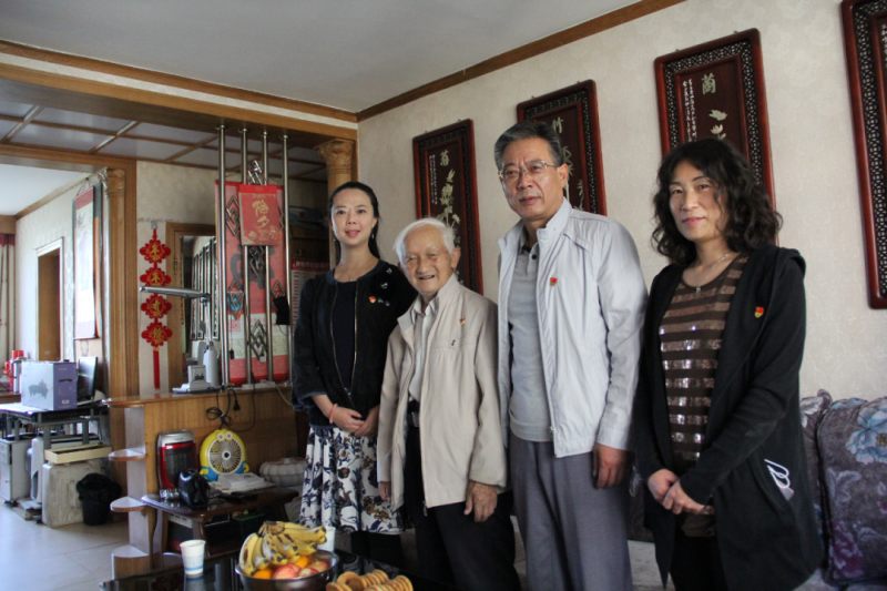 中共青海省第三建筑工程有限公司支部委員會開展“走訪慰問暖人心，紅色精神永傳承”活動