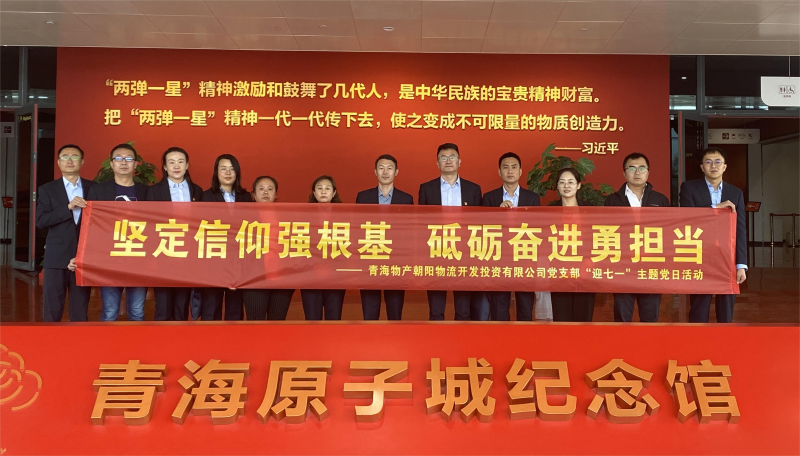 堅定信仰強根基，砥礪奮進(jìn)勇?lián)?dāng) 朝物開投公司黨支部開展迎“七一”主題黨日活動