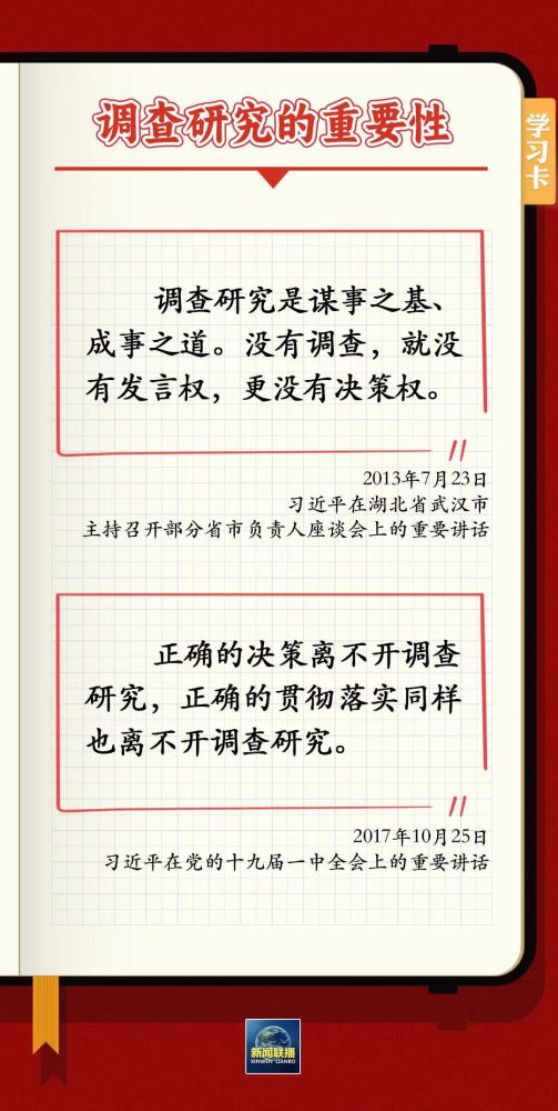 學習卡丨如何深入調(diào)查研究？跟總書記學習“五字訣”
