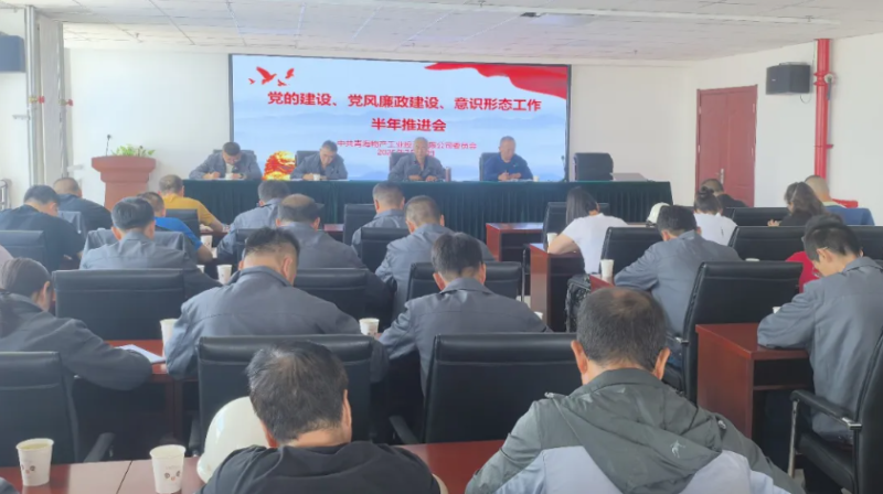 工投公司黨委召開黨的建設(shè)、黨風(fēng)廉政建設(shè)、意識形態(tài)工作半年推進(jìn)會
