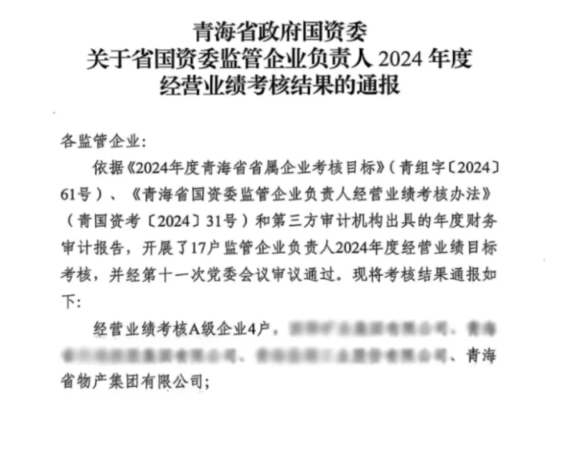 喜報(bào)！省物產(chǎn)集團(tuán)榮獲經(jīng)營(yíng)業(yè)績(jī)考核A級(jí)