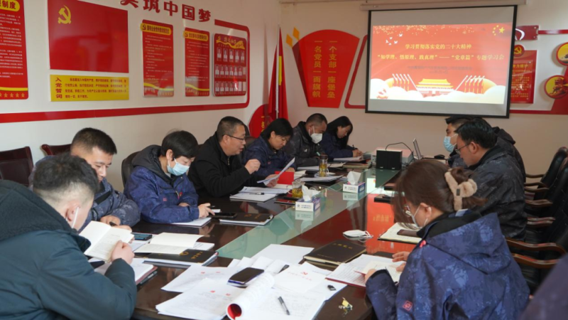 物產(chǎn)汽貿(mào)黨支部召開(kāi)“知學(xué)理、悟原理、踐真理” ——黨章篇”專(zhuān)題學(xué)習(xí)會(huì)